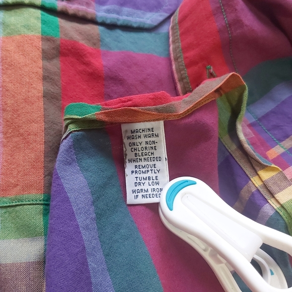 Polo by Ralph Lauren Plaid Button Up Small - Picture 7 of 14